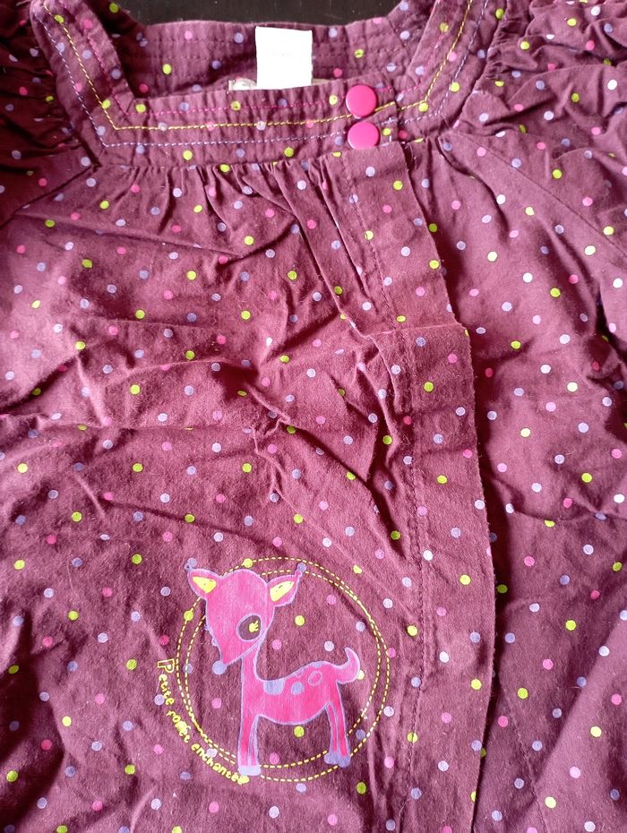 Blouse a pois - photo numéro 2