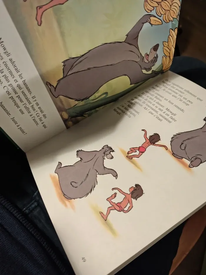 Livre Disney classique le livre de la jungle Walt Disney - photo numéro 3