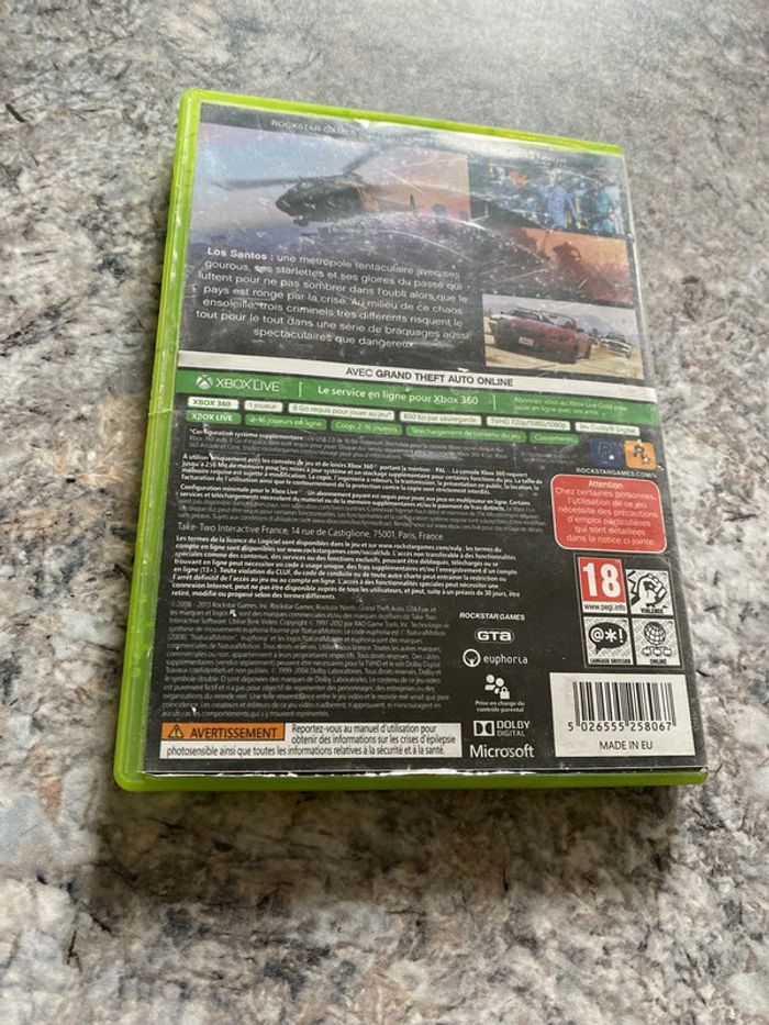grand theft auto V Xbox 360 - photo numéro 6