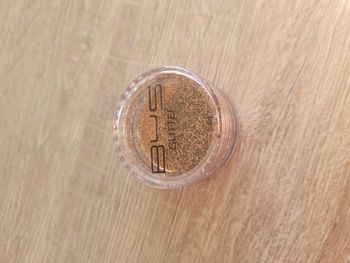 Paillettes orange doré