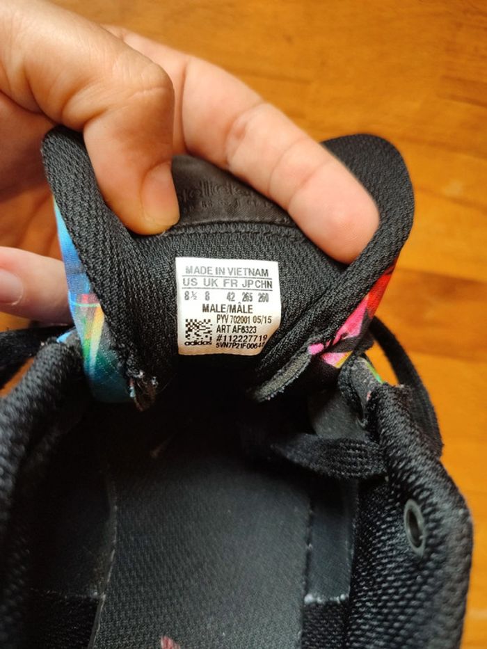 Adidas ZFlux core black af6323 - photo numéro 8