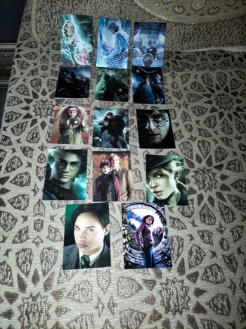Lot cartes Harry Potter