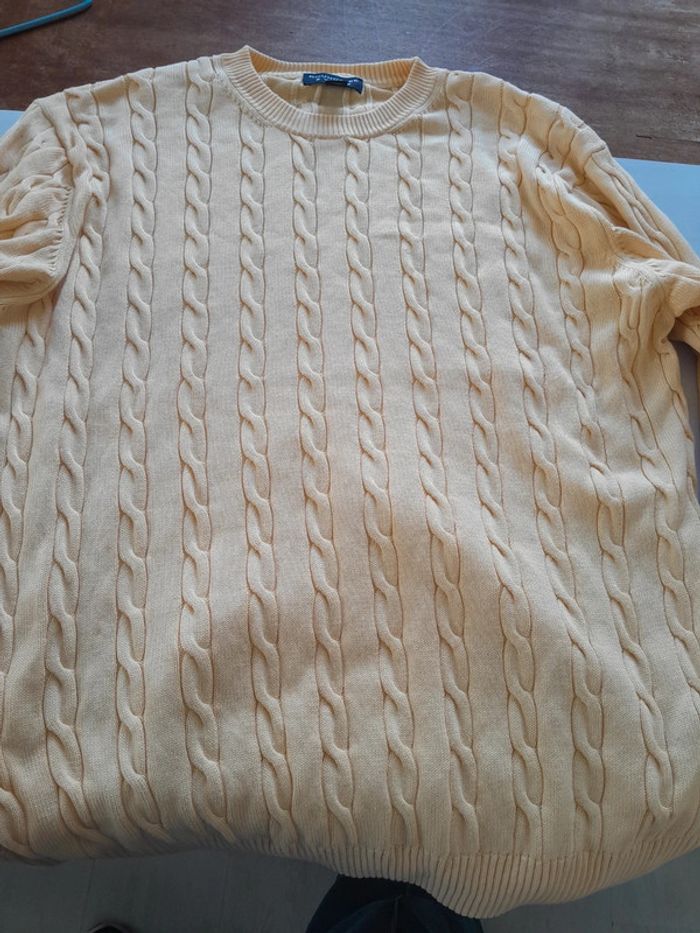 Pull coton torsadé Roundtree & york mixte - photo numéro 5