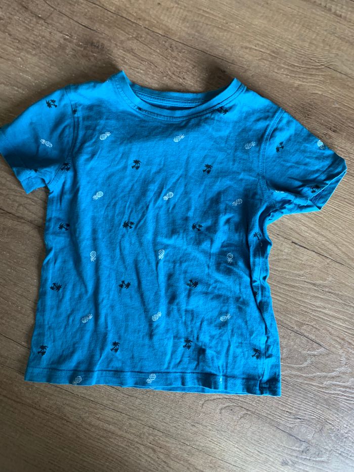 T-shirt MC bleu u essentiel 5 ans tbe