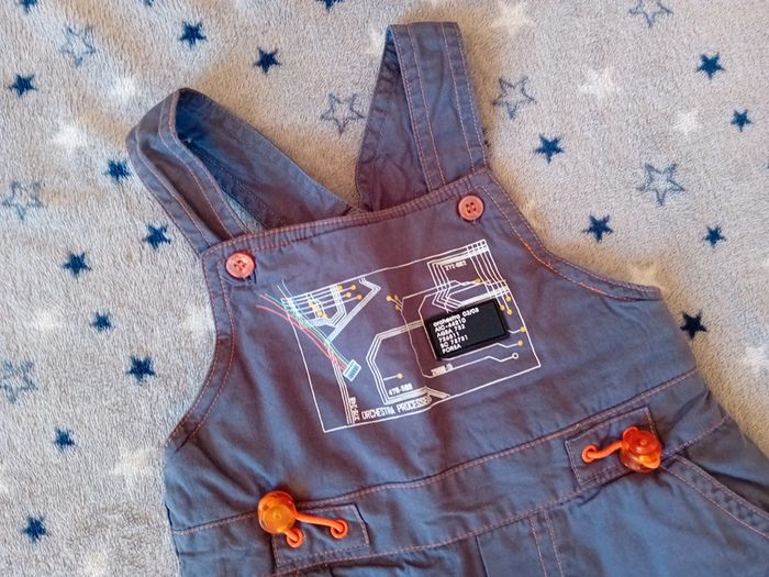 Salopette Orchestra taille 6 mois en très bon état - photo numéro 2