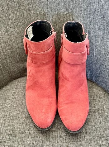 🍃 Bottines bordeaux – FPC – Taille 39 – Bon état