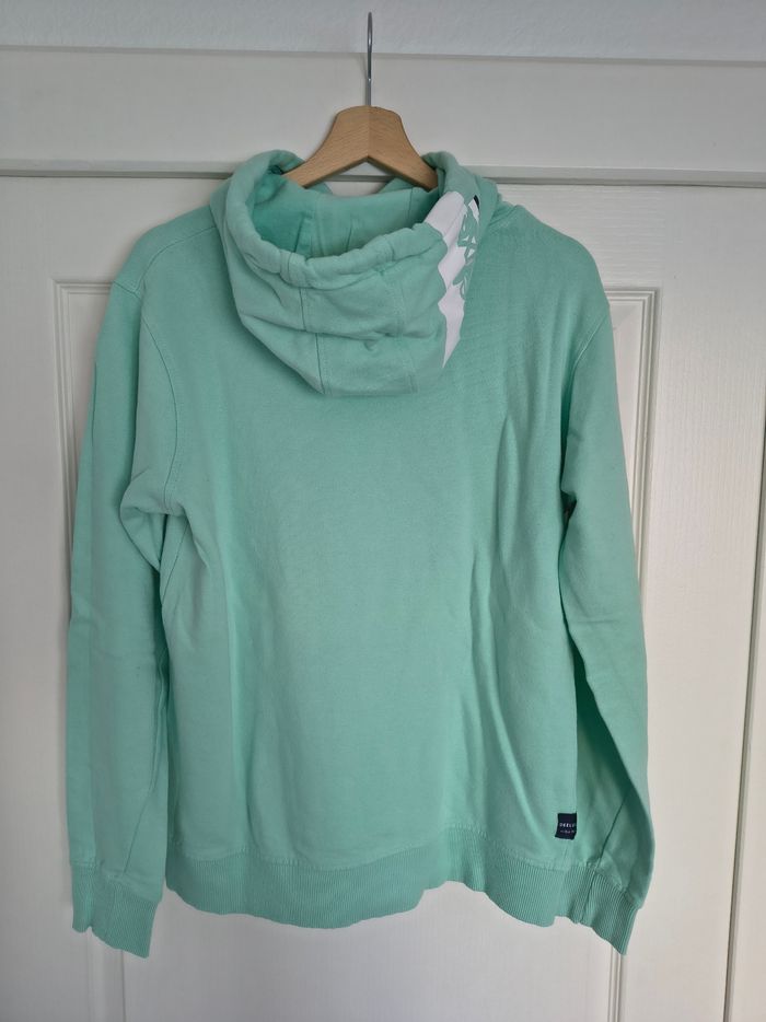 Sweat capuche Deeluxe homme vert amande Tequila taille L - photo numéro 8