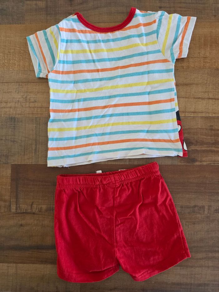 Ensemble t-shirt et short Mickey - photo numéro 2