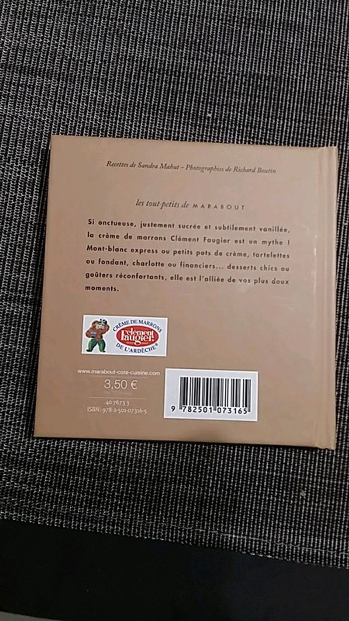 Crème de marrons lès 30 recettes culte - photo numéro 2