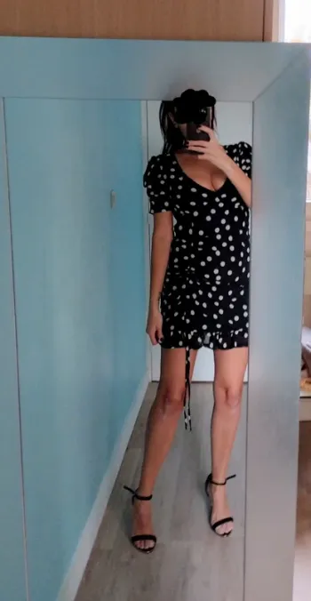 Robe à pois H&M
