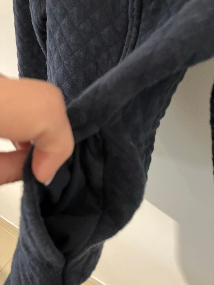 Gilet zippé marine garçon 8 ans Kiabi - photo numéro 4