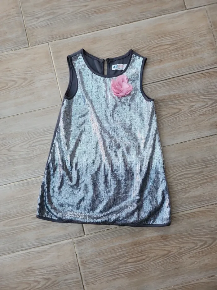 Robe paillette 4/5 ans