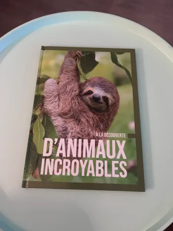 Livre à la découverte d'animaux incroyables