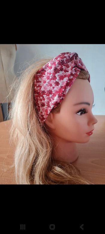 Bandeau croisé femme