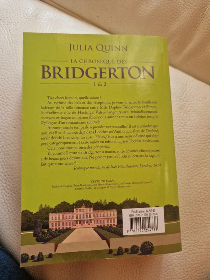 Livre Chronique des Bridgerton - photo numéro 2