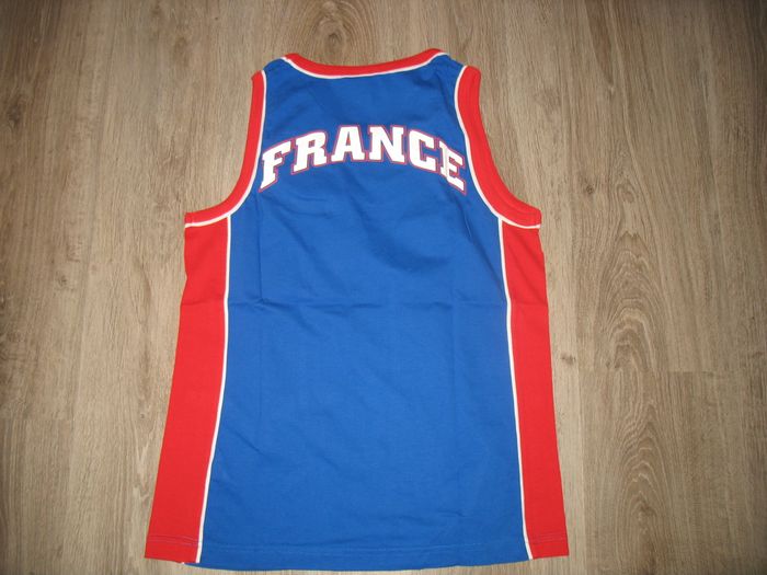 DÉBARDEUR BLEU ET ROUGE "H&M" - TAILLE S - n°01 - photo numéro 4