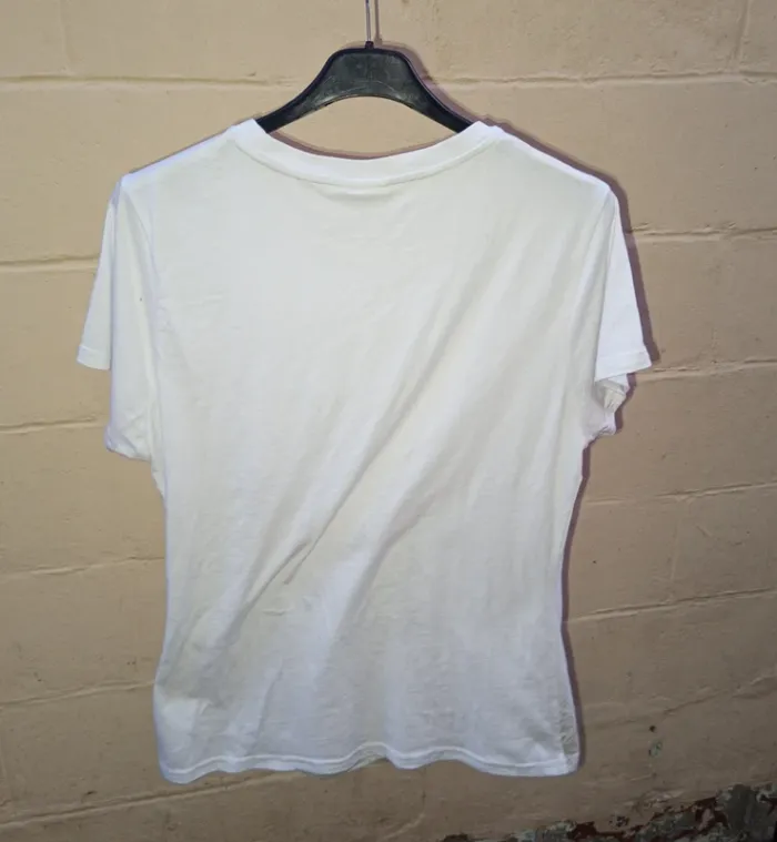 Tee-shirt blanc Chelsea FC - Lampard - photo numéro 2