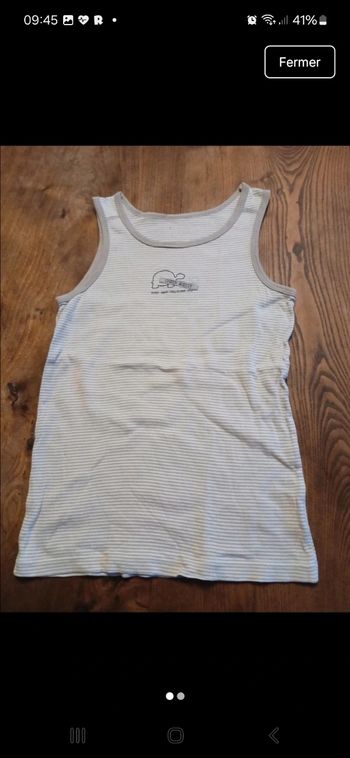 Débardeur garçon 