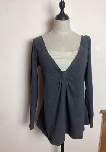 Teeshirt gris anthracite Câlin Kalin 38/40