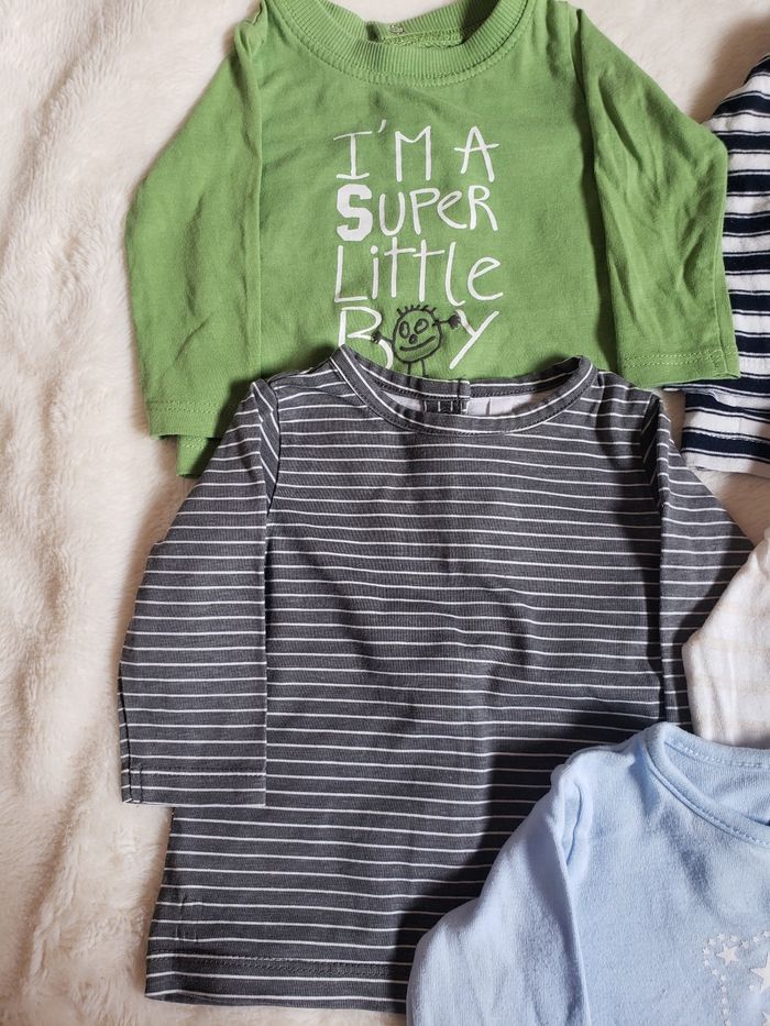 Tee-shirt manches longues 3 mois - photo numéro 2