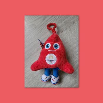 Porte clé 🔑 peluche jeux olympiques de Paris 2024