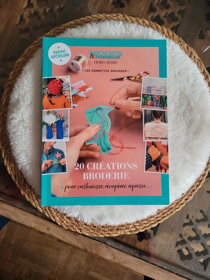20 créations de broderie. Upcycling - photo numéro 1