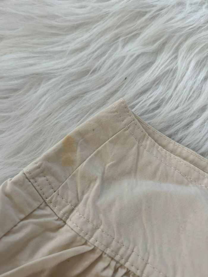 Très belle jupe de chez camaïeu crème 🥰 taille 36 100% coton - photo numéro 2