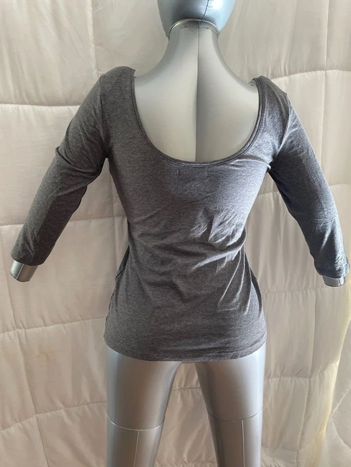 autre haut et t-shirt sans marque gris taille L - photo numéro 2