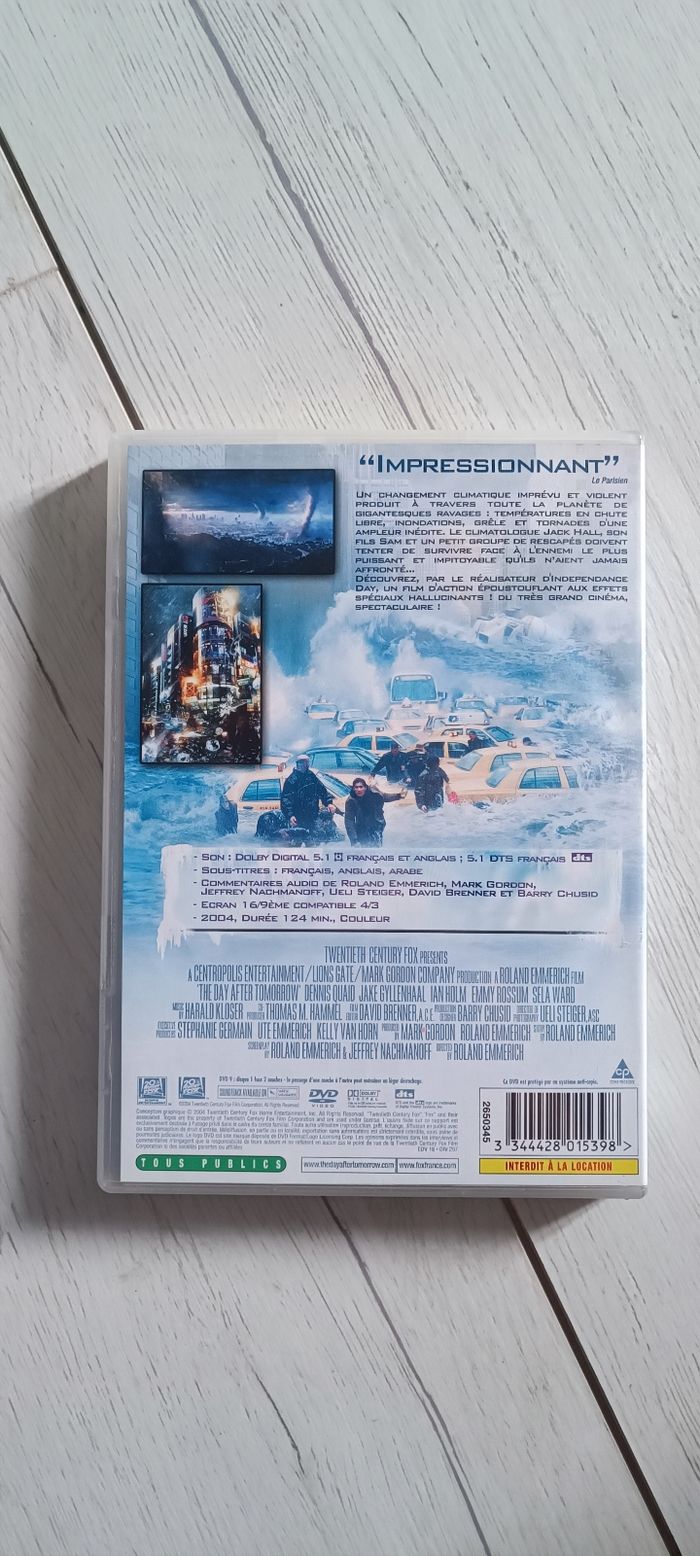 💿 DVD Le jour d'après 💿 - photo numéro 2