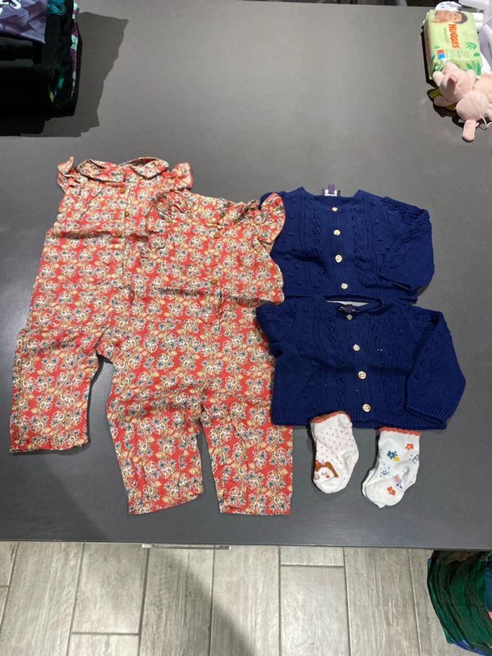 Lot de 2 Ensembles sergent major 6 mois