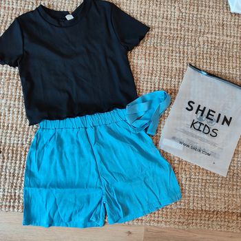 Ensemble t-shirt et short 10 ans