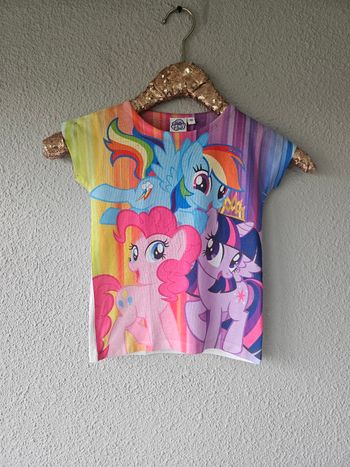 Tee shirt petits poneys pour fille
