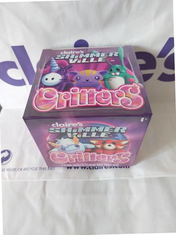 Coffret Mystère jouet à collectionner Critters Shimmer ville neuf Claire's