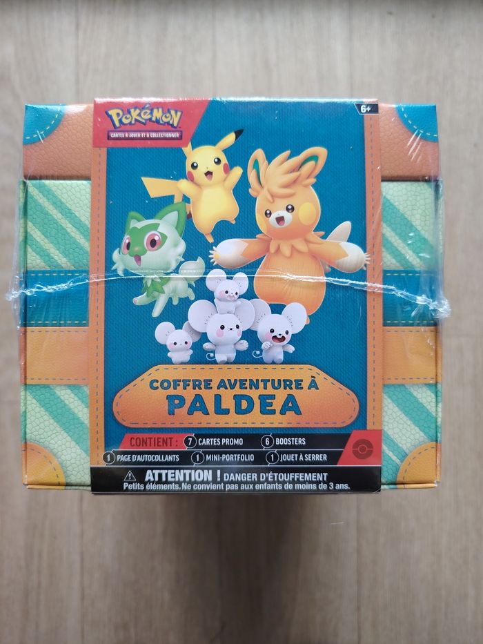 Coffret aventure à Paldea pokémon neuf et scellé