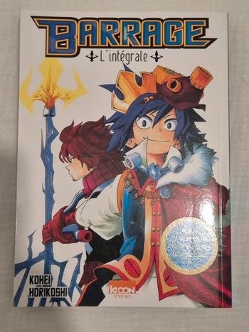 Manga Barrage l intégrale