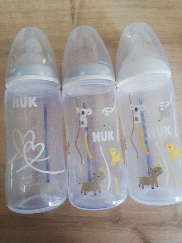 Biberons NUK x3