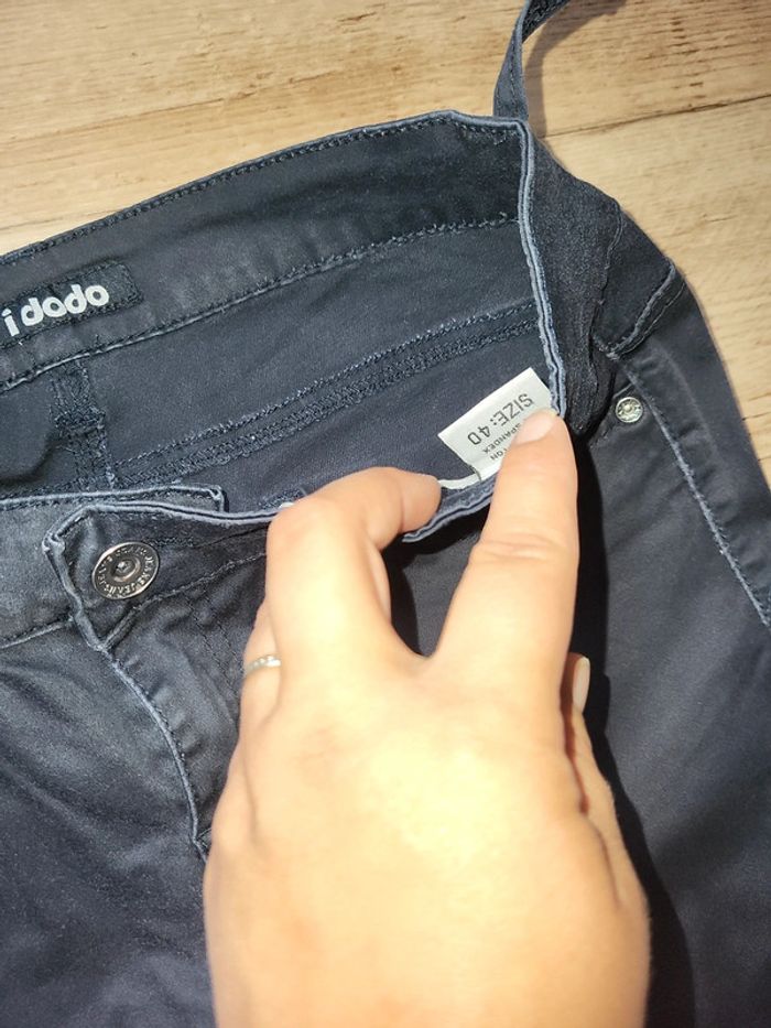 Jeans foncé femme - photo numéro 5