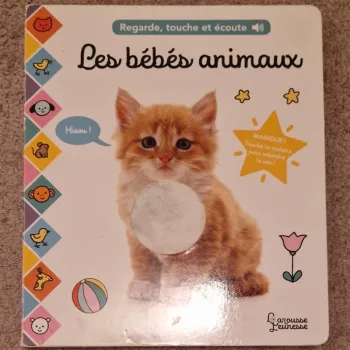 Livre sonore les bébés animaux