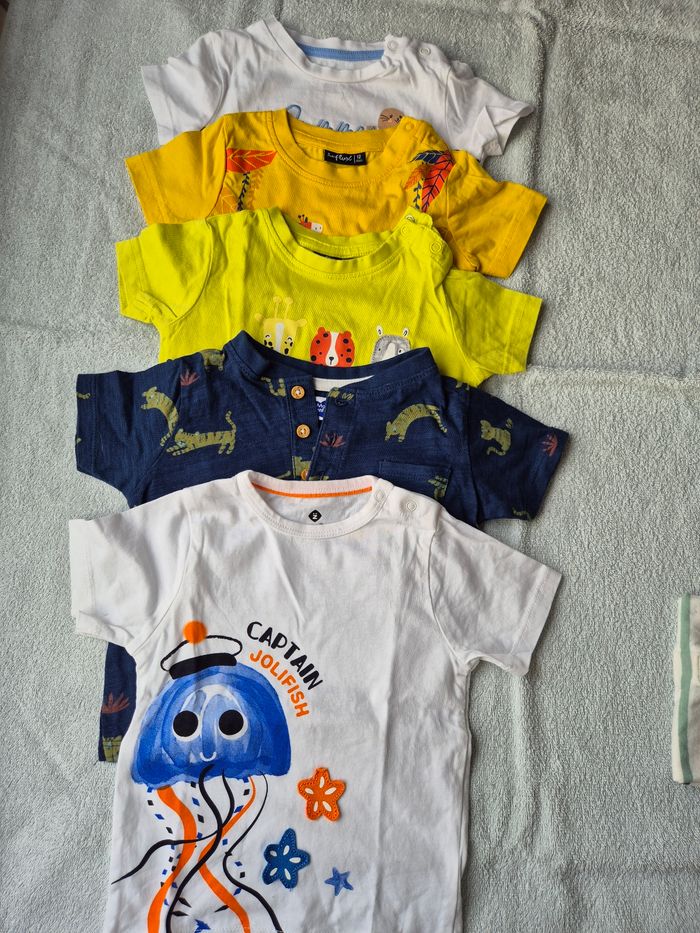 Lot t-shirt bébé