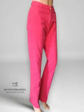 Pantalon Scotch&Soda ,coupe slim,taille haute ,extensible