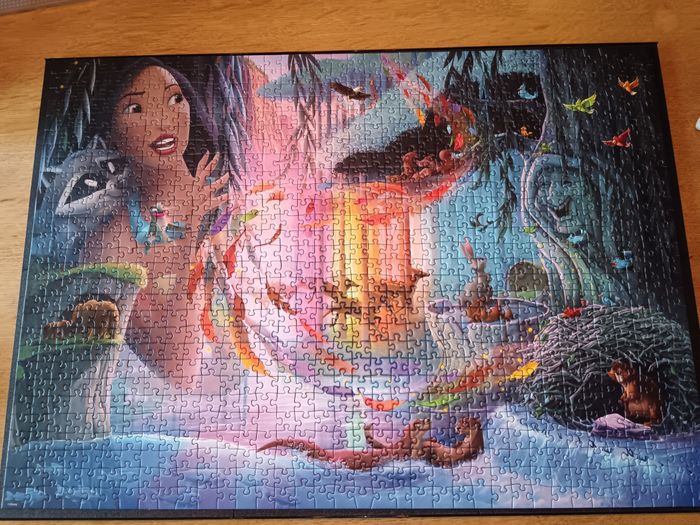 Puzzle 1000 pièces disney pocahontas