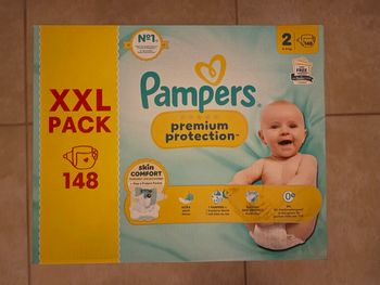 Couches Pampers Premium Protection Taille 2 Neuf