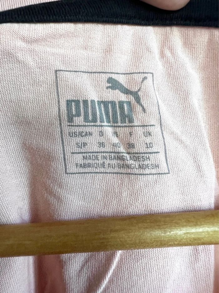 T-shirt de sport Puma rose corail - photo numéro 5