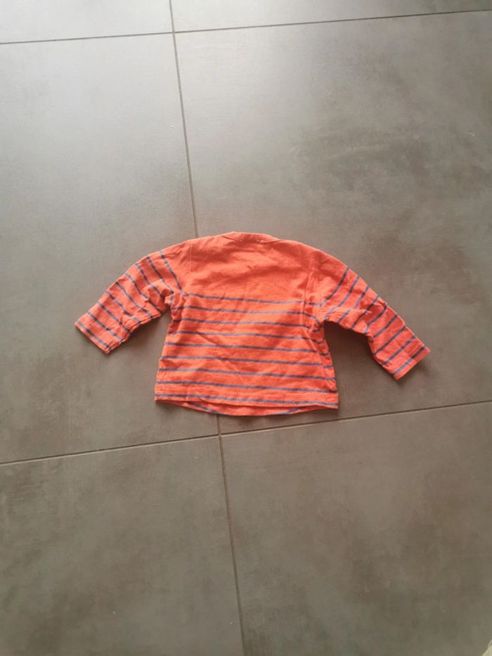 Tee-shirt manches longues TAO 3 mois - photo numéro 4