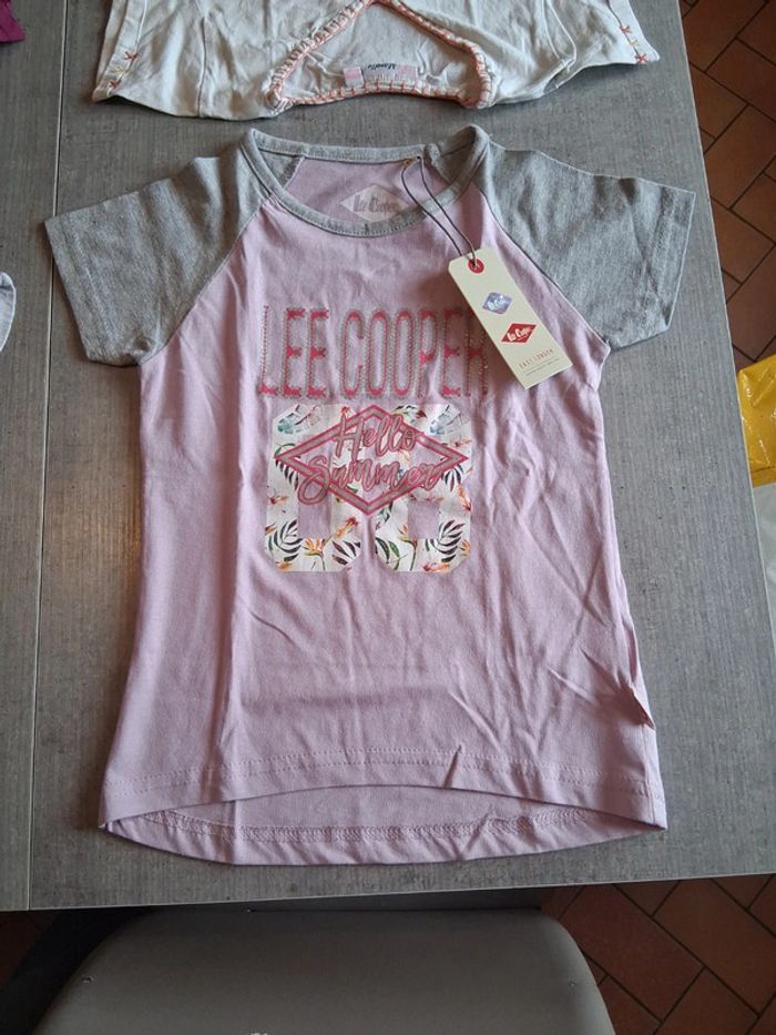 T-shirt manches courtes 6ans Lee Cooper neuf