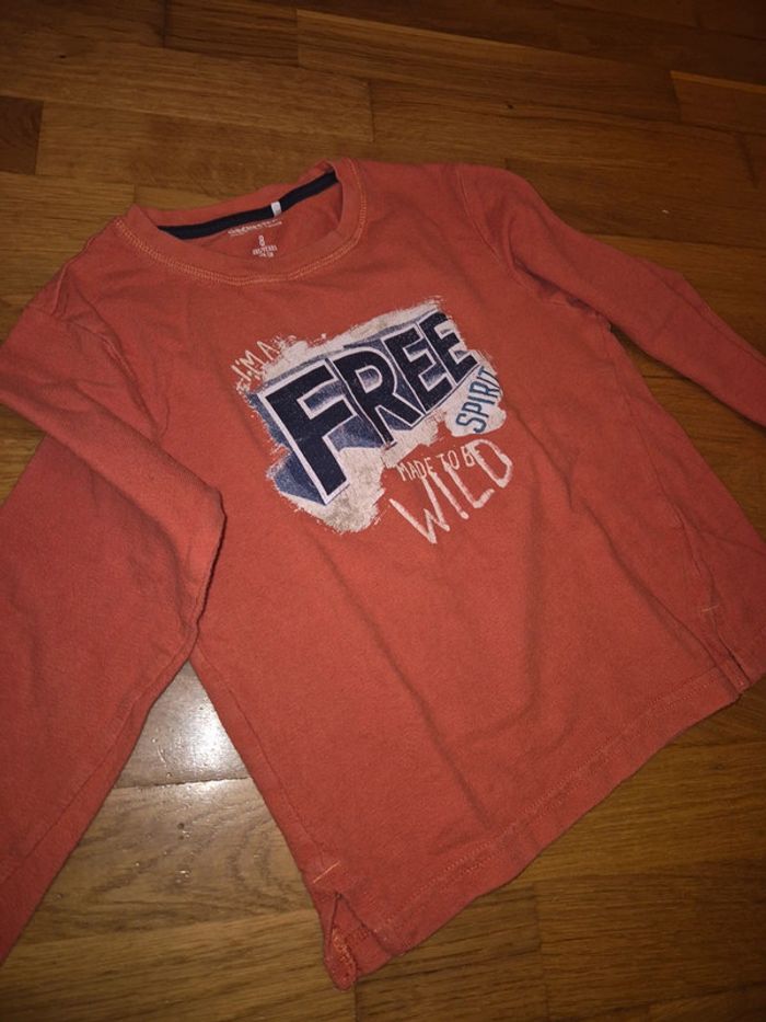 T shirt orange - photo numéro 3