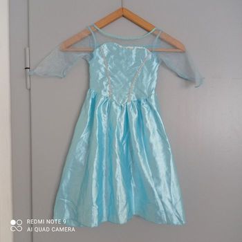 Robe reine des neiges 5ans