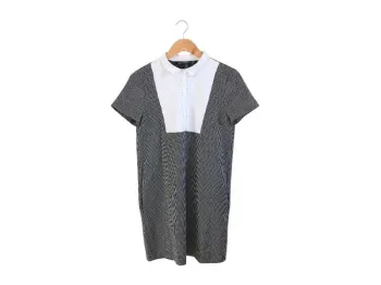 C65 robe noir/blanc Zara M