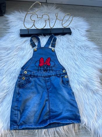 Très belle salopette en jeans minnie 🥰 Disney taille 5 ans