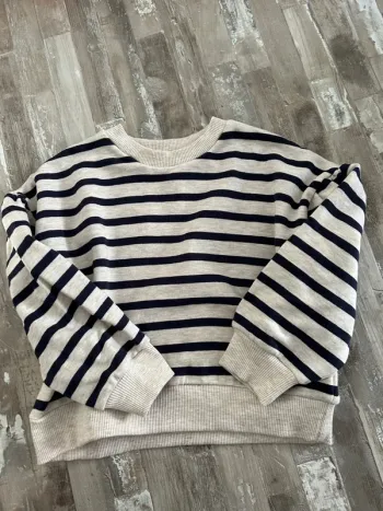 Pull marinière fille Monoprix T6 ans